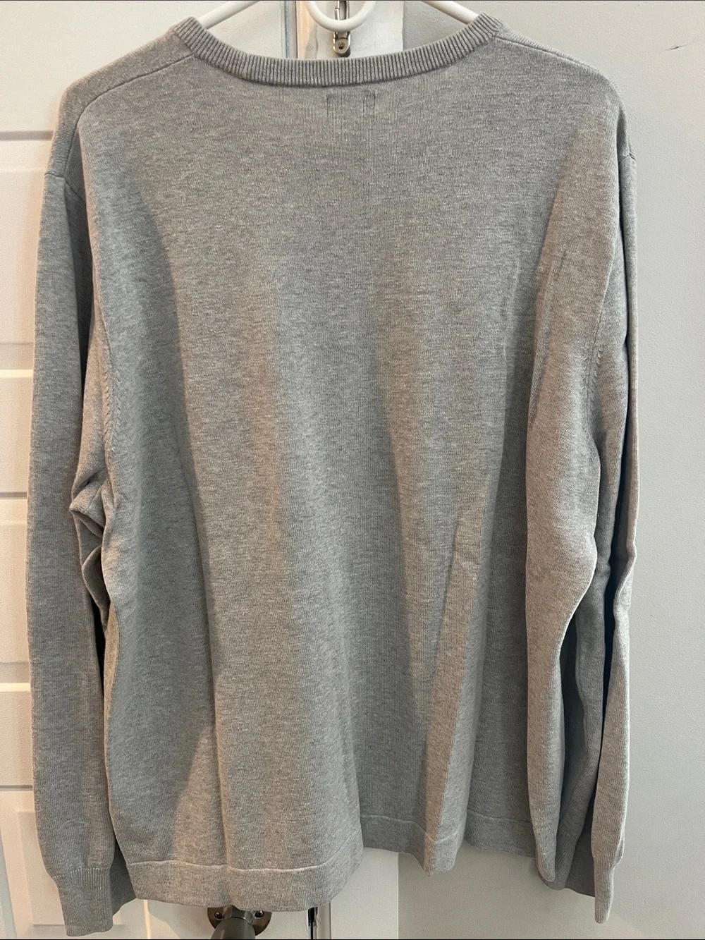 J. Crew Men’s Light Gray Crewneck Sweater